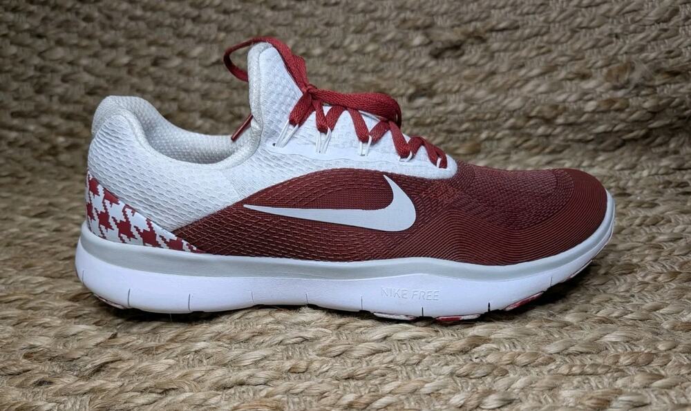 Nike Free Trainer V7 Week Zero Alabama Crimson Tide Athletic Sneakers Size 10.5
